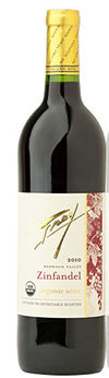 Frey Organic Zinfandel 2013 Sulphite free natural wine